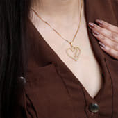 Forever In Your Heart Name Necklace