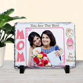 Mom you are the best quoted personalized photo frame
