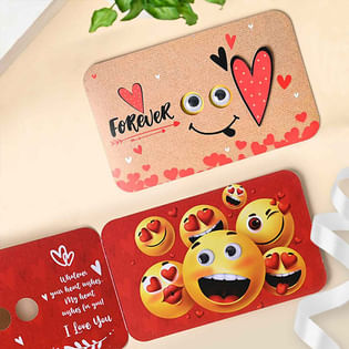 Forever Greeting Card for Valentine Day