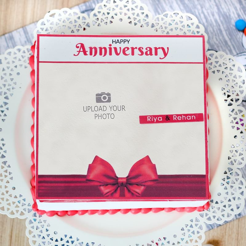 Anniversary Theme Cake