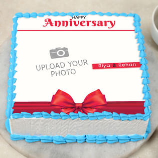 Anniversary Theme Cake
