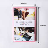 Love You Forever V Day Greeting Card Back View