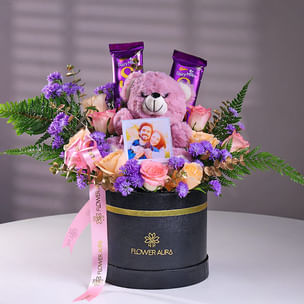 Forever Yours Floral N Keepsake Box