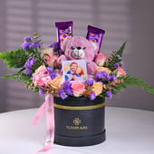 Forever Yours Floral N Keepsake Box