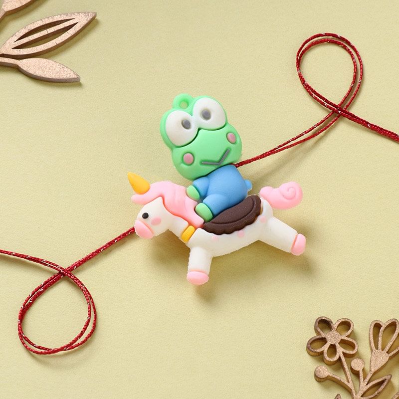 Freddy Frog Unicorn Rakhi