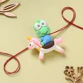 Freddy Frog Unicorn Rakhi