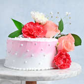 Fresh Floral Cake