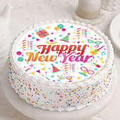 Fresh N Frolic Happy New Year Cake