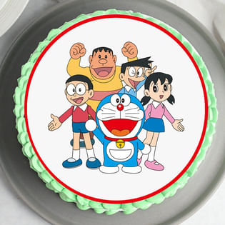 Friend Doremon Cake Online