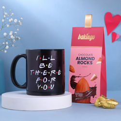 FRIENDS Mug With Almond Rocks Chocolate