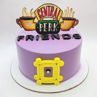 Friends Theme Cake