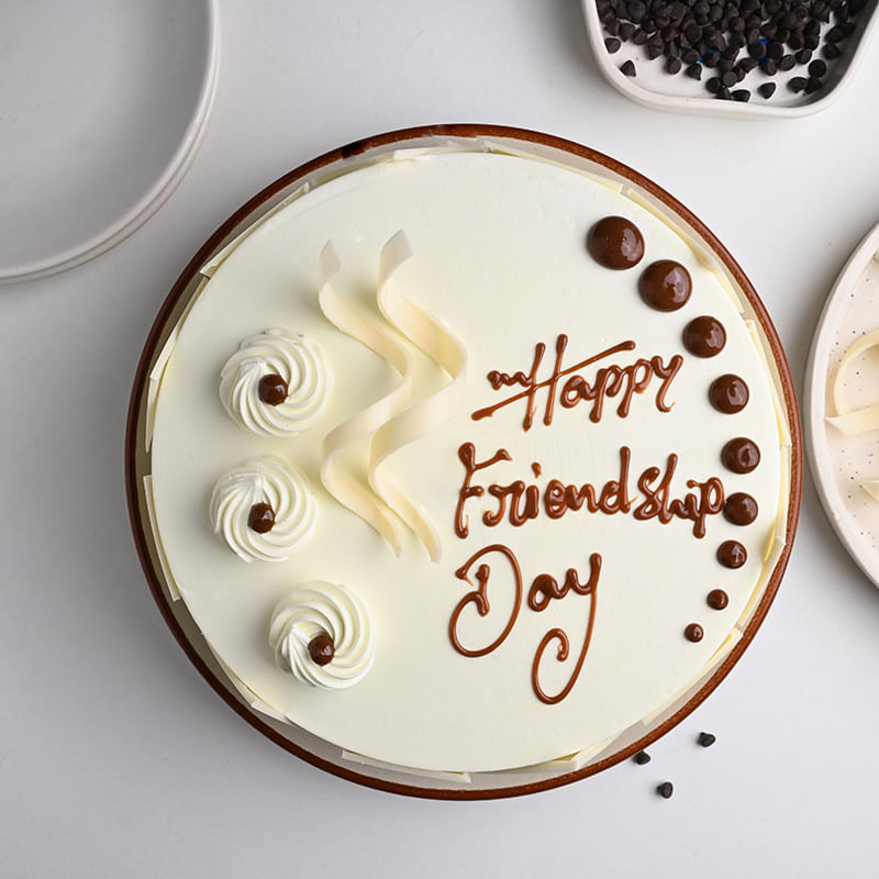 Friendship Day Butterscotch Cake