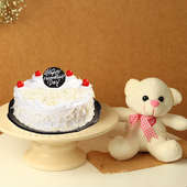 Friendship Day Cake N Teddy