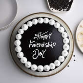 Friendship Day Chocolate Drip Cake