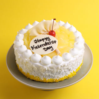 Friendship Day Zesty Pineapple Cake