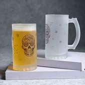Frosty Skull Beer Mugs For Mens