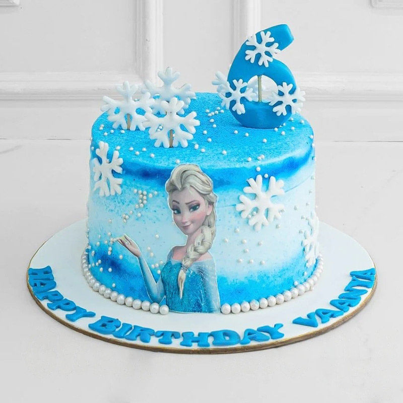 Frozen Fondant Cake