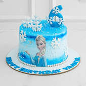 Frozen Fondant Cake