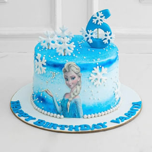 Frozen Fondant Cake