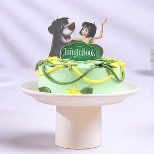 Fun Baloo N Mowgli Cake