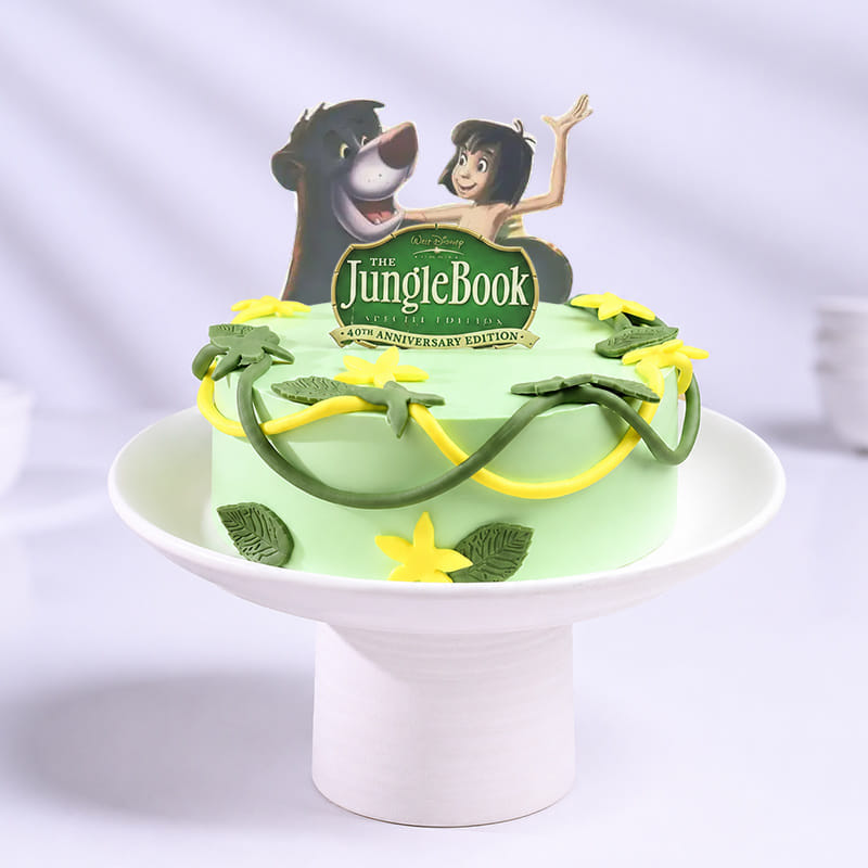 Fun Baloo N Mowgli Cake