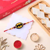 Send Funky Batman Rakhi to UK Online 