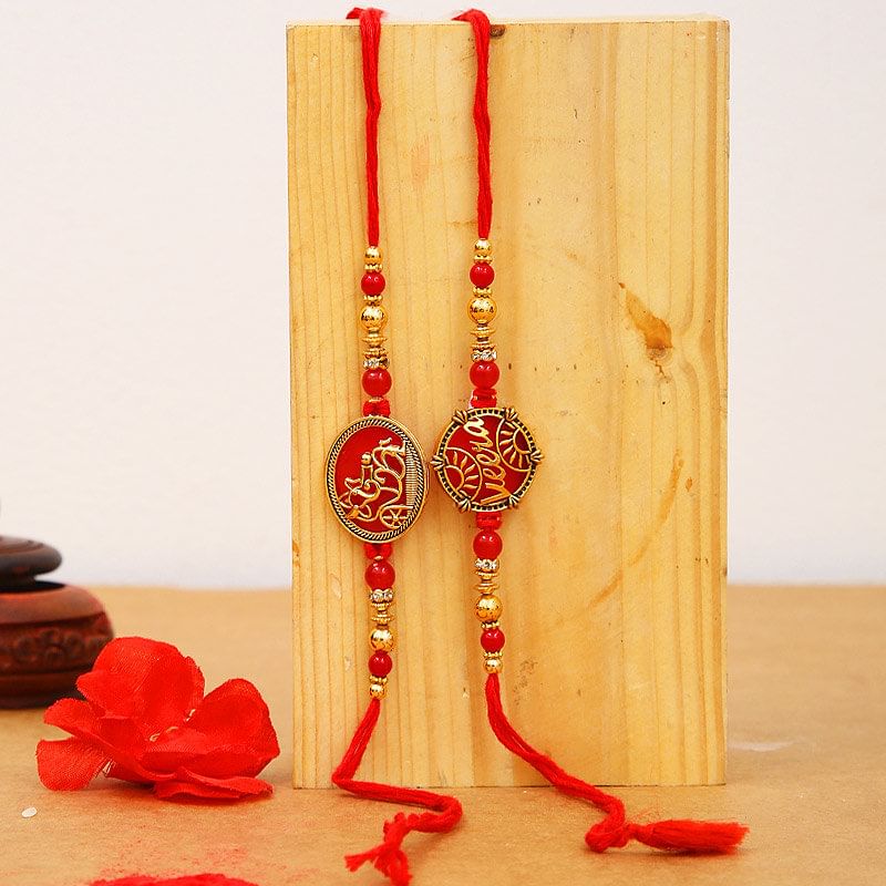 Ganapati Veera Rakhi duo