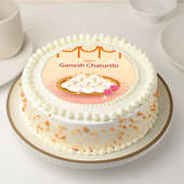 Ganesh Chaturthi Special Pineapple Cake