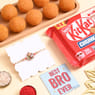 Ganesha Blessings Rakhi With Sweets N Chocolates