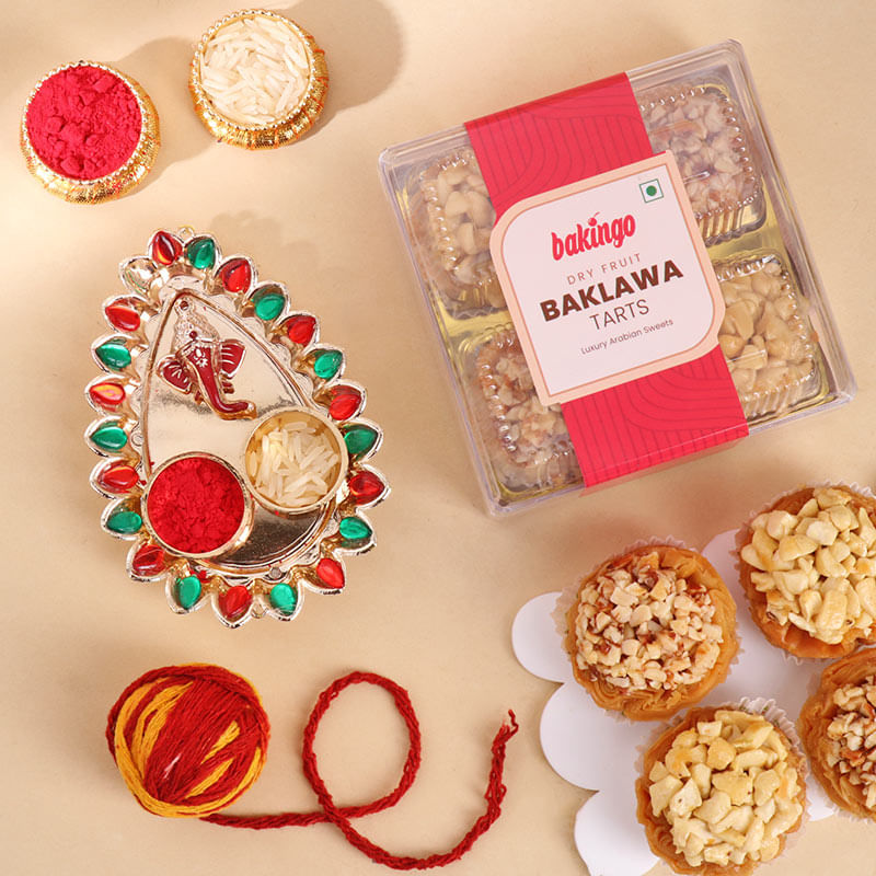 Ganesha Blessings With Baklava Tarts