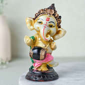 Ganesha Dholki Idol
