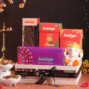 Ganesha Idol N Treats Festive Hamper