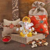 Ganesha powerful combo - Divine Rakhi