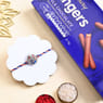 Ganesha Rakhi With Cadbury Fingers