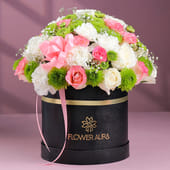 Garden Full Of Blushing Blooms