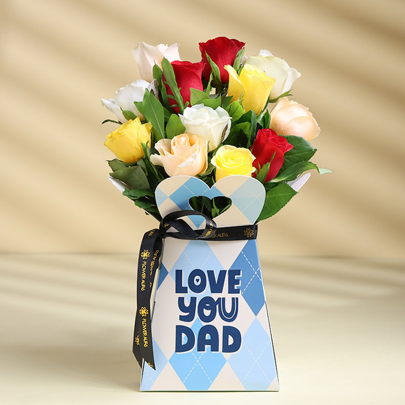 Garden Full Of Roses For Beloved Dad