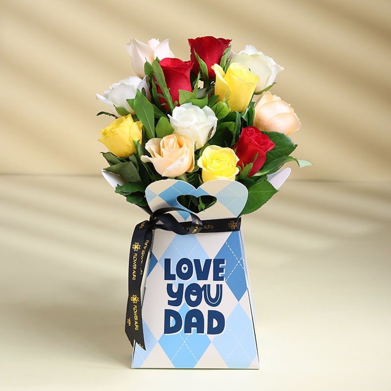 Garden Full Of Roses For Beloved Dad