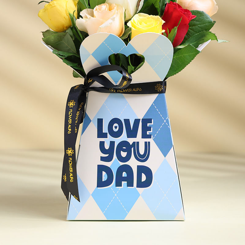 Garden Full Of Roses For Beloved Dad