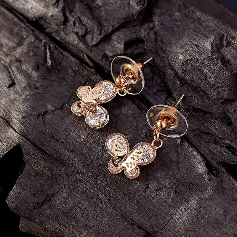 Golden Butterfly earrings