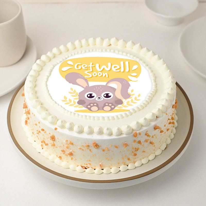 Get Well Soon Butterscotch Cake