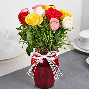 Order Flowers Glass Vase Online