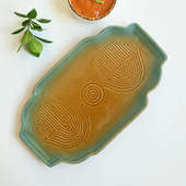 Glaze Ceramic Serving Platter