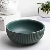 Glazed Ceramic Serving Bowl