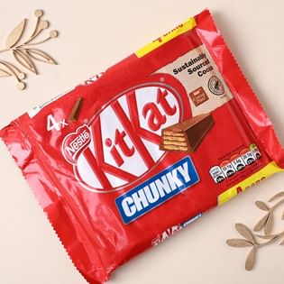 Kitkat Chocolates with Set of 2 Rakhi Delivery in UK