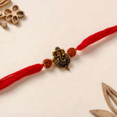 Glorious Ganesha Charm Rakhi