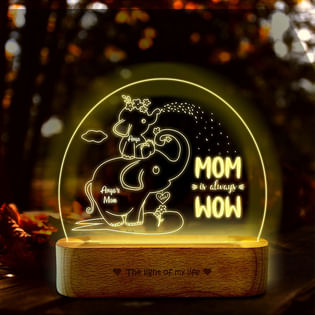Glowing Lamp For Motherly Love
