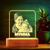 Glowing Memories Personalised Mothers Day Lamp