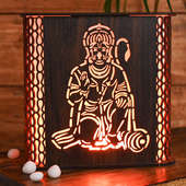Glowing Shri Hanuman Lamp
