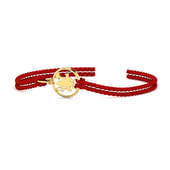 Gold Bajrang Bali Gold Rakhi Cum Pendant 18K Yellow