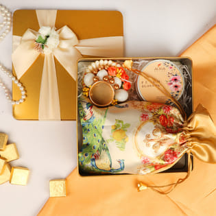 Gold Potli For Surprise Diwali Gift
